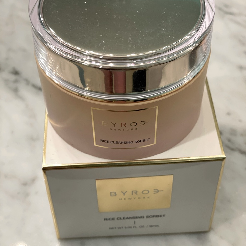 BYROE rice cleansing sorbet
